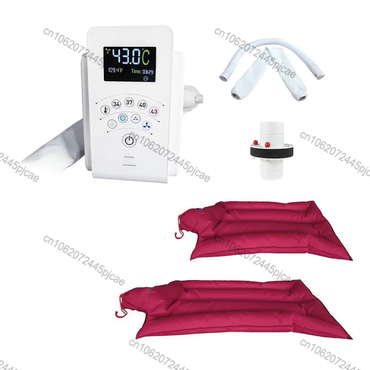 

Bluesao Veterinary Automatic Air Warming System Vet Warm Bed For Pets Veterinary Animal Patient Air Warming Blanket