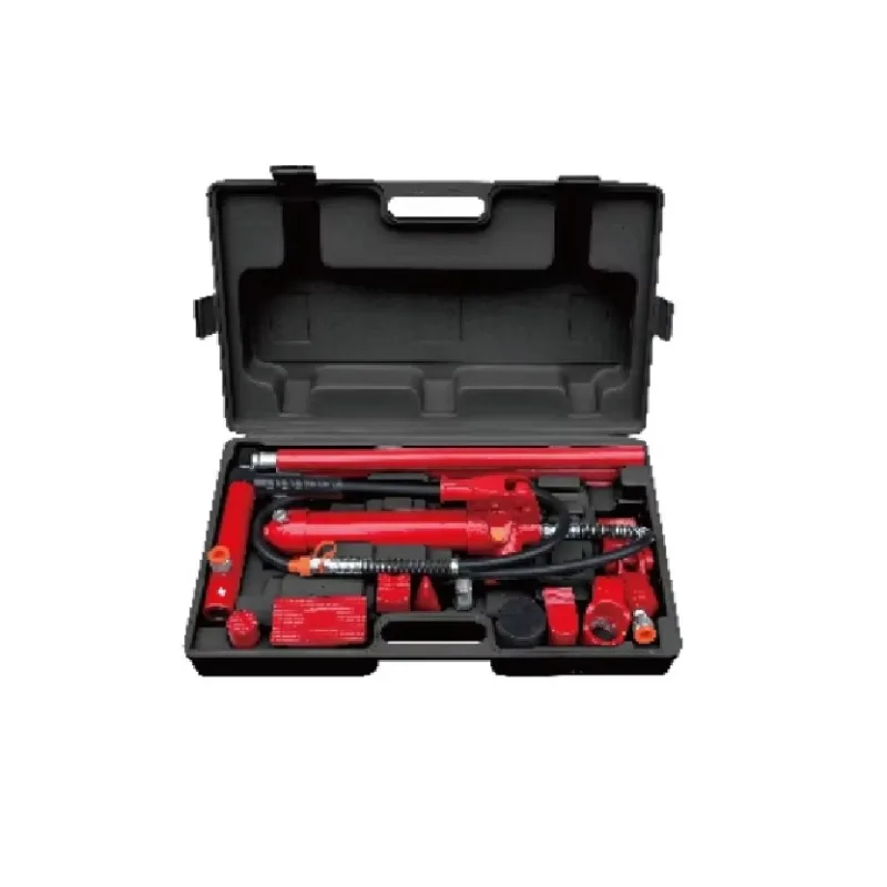 

Portable Hydraulic Jack Body Frame Repair Kit with Quick Lift Pump Powered Body Repair Equipment