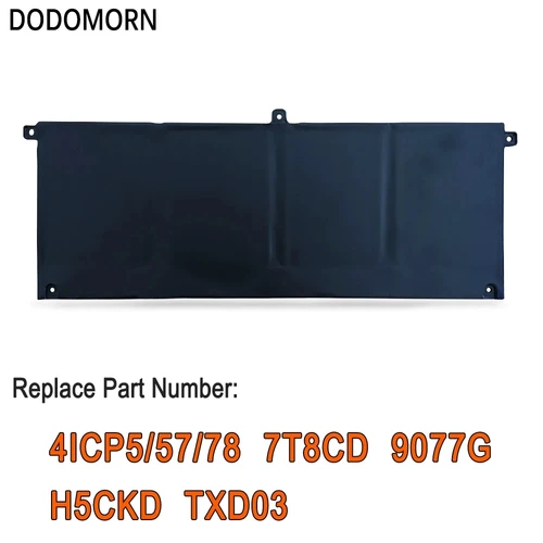 Imagen 2 del producto Nueva batería de ordenador portátil de 53Wh para Dell Latitude 3410 3510 para Dell Vostro 14 5402 5501 5502 para Dell Inspiron 5300 5401 JK6Y6 H5CKD