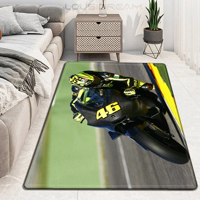 Motorcycle GP Mountain BikingSpeed Carpet Kitchen MEntrance Doormat Bedroom Floor Decoration Living Room Bathroom, Anti-slip Rug image 3