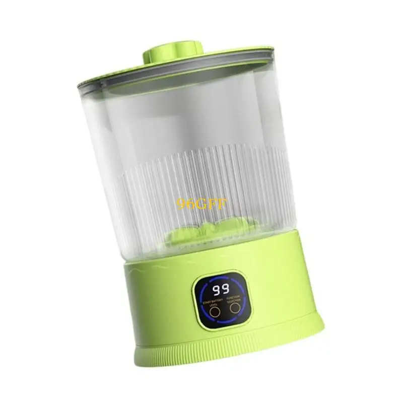 96GF Portable Washing Machine Wireless Mini Washer Deeply Clean Small Laundry Socks Underwear Baby Clothes Small Washer