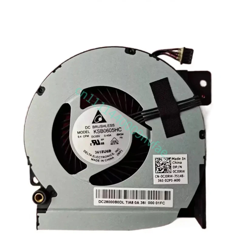 Ventilateur de refroidissement GPU pour ordinateur portable, remplacement, pour série DELL M5700 M6700 P22F, ventilateur 0.1