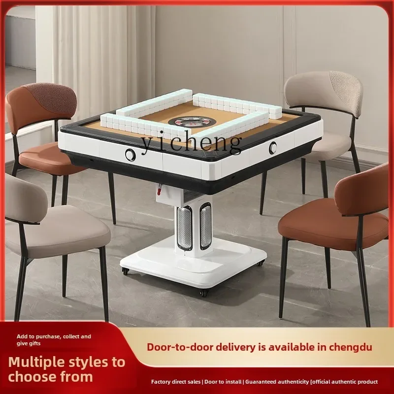 

XL silent folding automatic mahjong machine mahjong table can be equipped with four-port mahjong machine