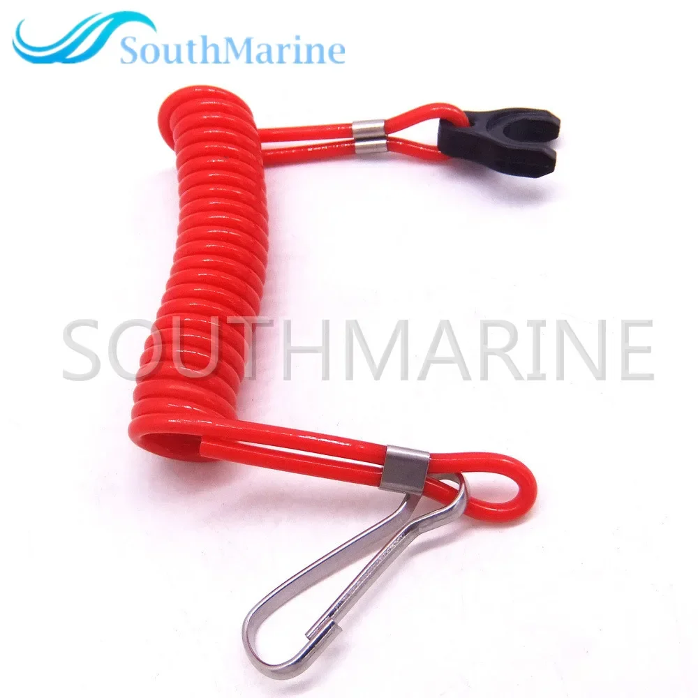Motor 353068210 353-06821-0 353068210M Kill Stop Switch Safety Lanyard Cord For Tohatsu Nissan Outboard view 3