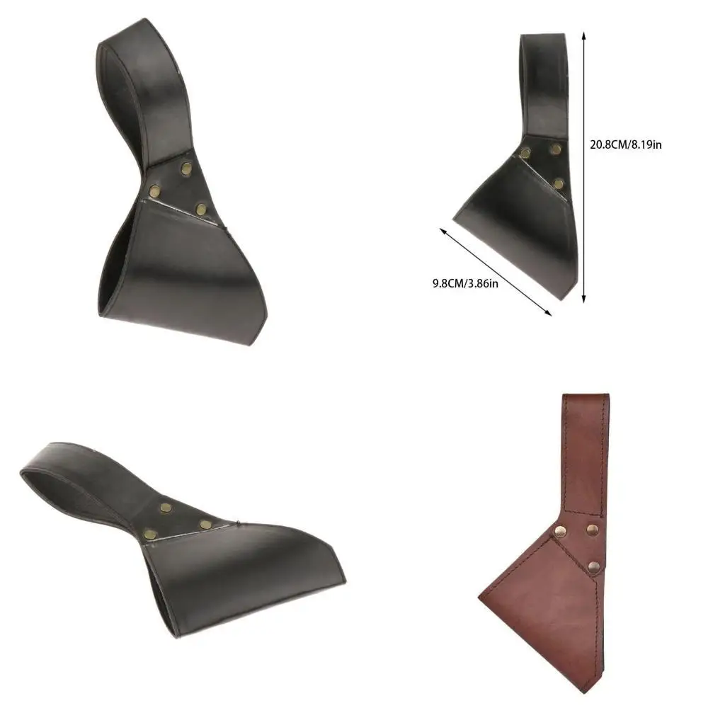 

E8BD Leather Swords Frogs Medievals Swords Belt Cosplay LARP Renaissances Costume Accessories Rapier Knights Swords Holsters