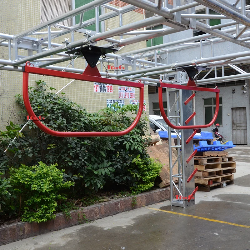 

Indoor Outdoor Playground Backyard Gym Training Equipment Tilting Frame American Ninja Warrior Obstacles Course