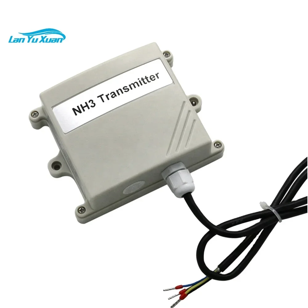 High sensitive analog 4-20mA output 12V 24V DC module transmitter greenhouse ammonia gas  nh3 detector