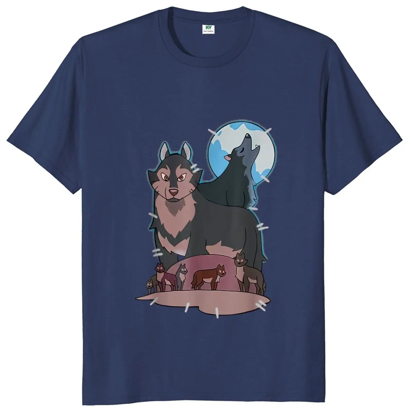 Hunter’s Wolf Owl House T Shirt American Fantasy TV Animation Series T-Shirt EU Size Tops Tee Summer Men Women Children Clothes