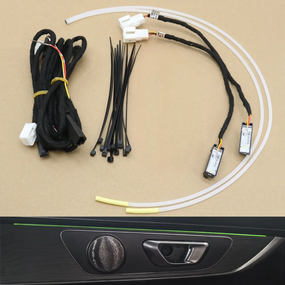 Door Backlight Center Armrest Box Interior Ambient Lighting Strip Decor Atmosphere Lamp For Omoda C5 T19C Chery Tiggo 8 Pro Max