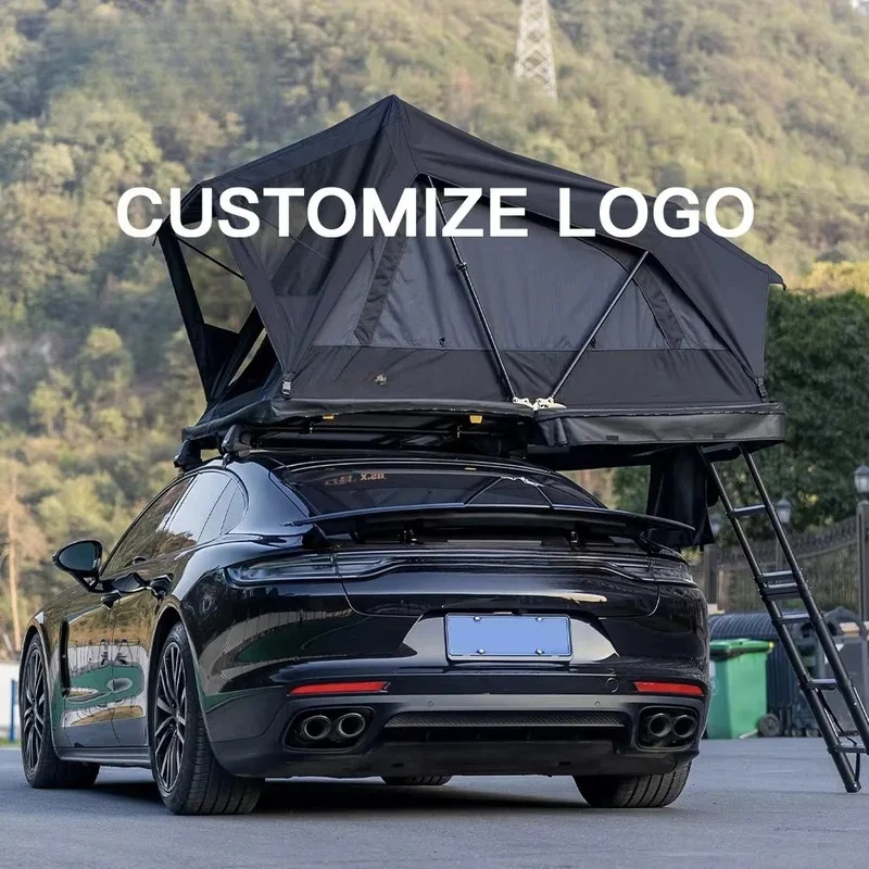 

Automatic Folding Goods Quickly Open Insulated Roof Top Tent Sort Shell Aluminum Tents Camping Outdoor