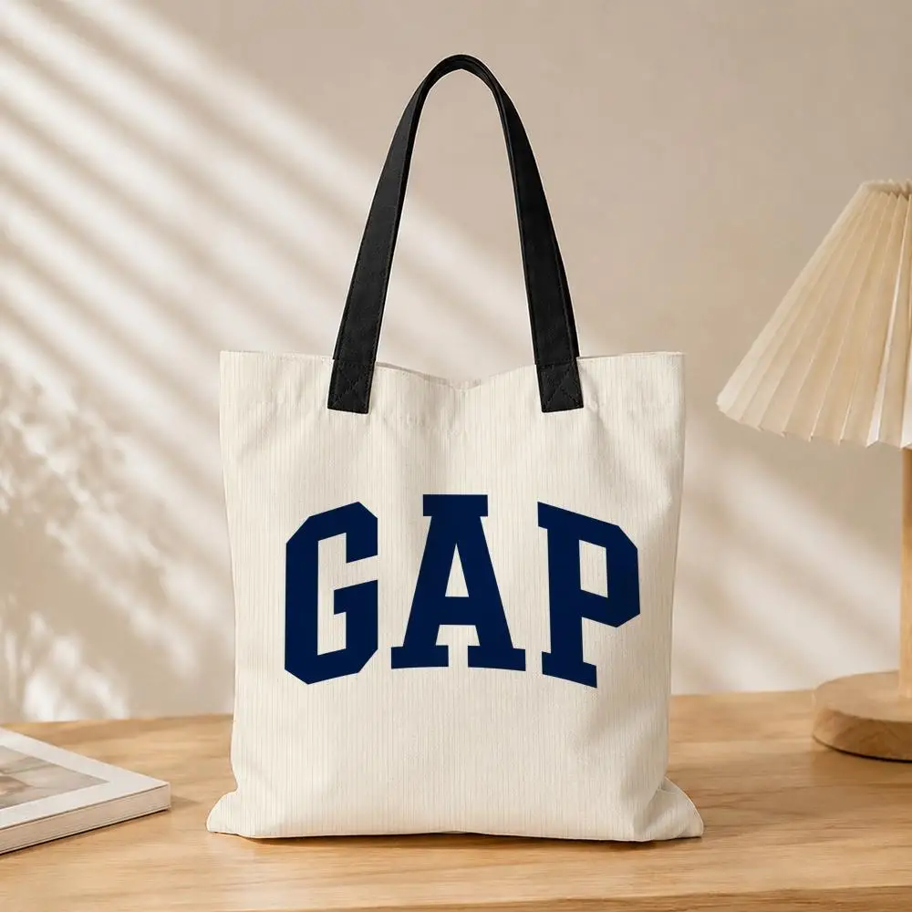 Modemarke G-GAP Aufbewahrungstaschen Canvas-Tasche, geeignet für Arbeit, Schule und tägliche Pendelfahrten, wiederverwendbare Einkaufstasche. – Detail 23