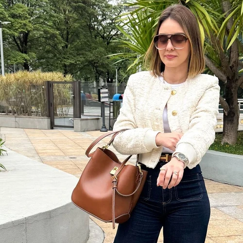 Imagen 2 del producto Chaquetas nuevas de primavera 2025, chaqueta de abrigo para mujer, abrigo corto de calle cálido a la moda, chaquetas juveniles elegantes Joker