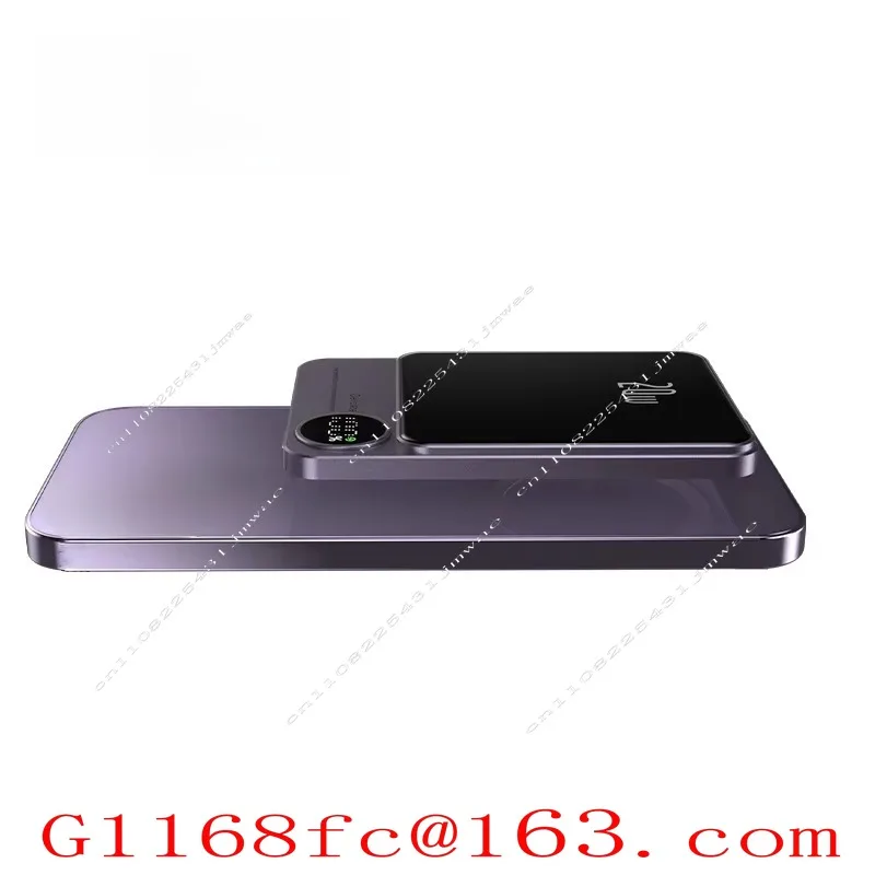 Ultra Thin Custom Capacity PD20W Magnetic Wireless Power Bank with LED Display and Type-C Hidden Phone Holder