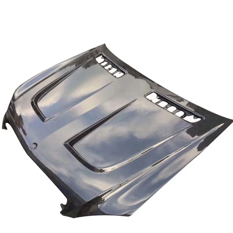 W221 Car Accessory Carbon Fiber Car Engine Hood Bonnet Suitable For Mercedes S-Class W221