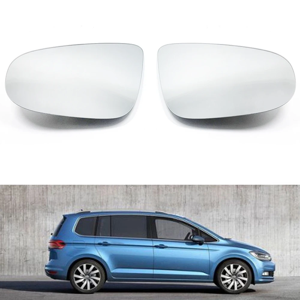 

Fit for Volkswagen VW Golf 6 MK6 2009-2012 Left Car Rearview Mirror Glass Right Side Wing Mirror Glass 5K0857521, 5K0857522