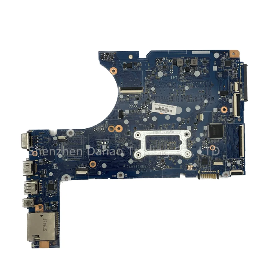 Imagem -03 - Placa-mãe Portátil Totalmente Testada para hp Probook Da0x83mb6h0 450 g4 470 g4 Laptop I57200u Ddr4 907703001 907703501 907703601