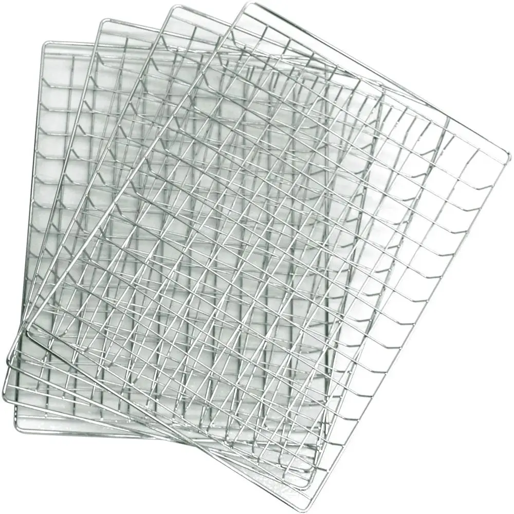

Grill and Roasting Racks Set, Stainless Steel Wire, 4-Piece Cooling Racks
