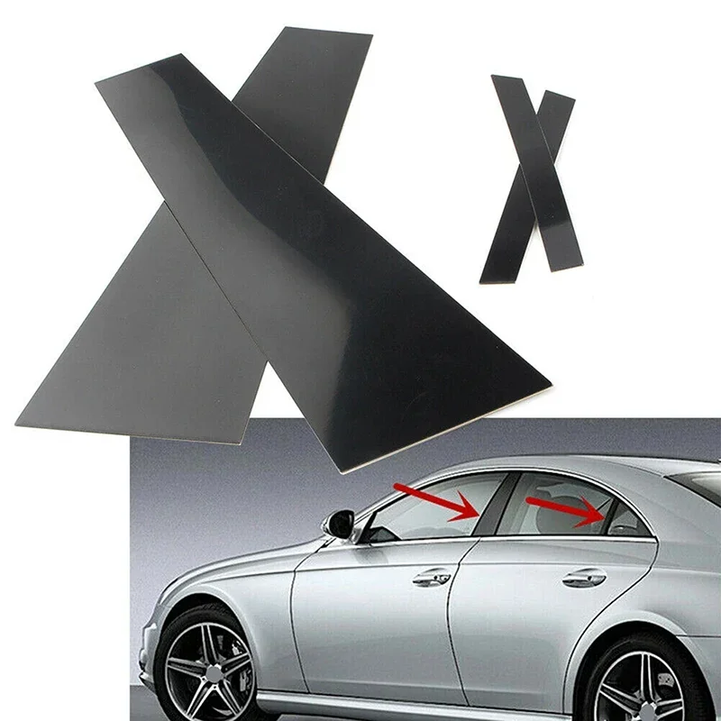 

Car Pillar Posts Decoration Window Molding Cover Stickers Fit For MERCEDES CLS C219 2006-2011 Auto Styling