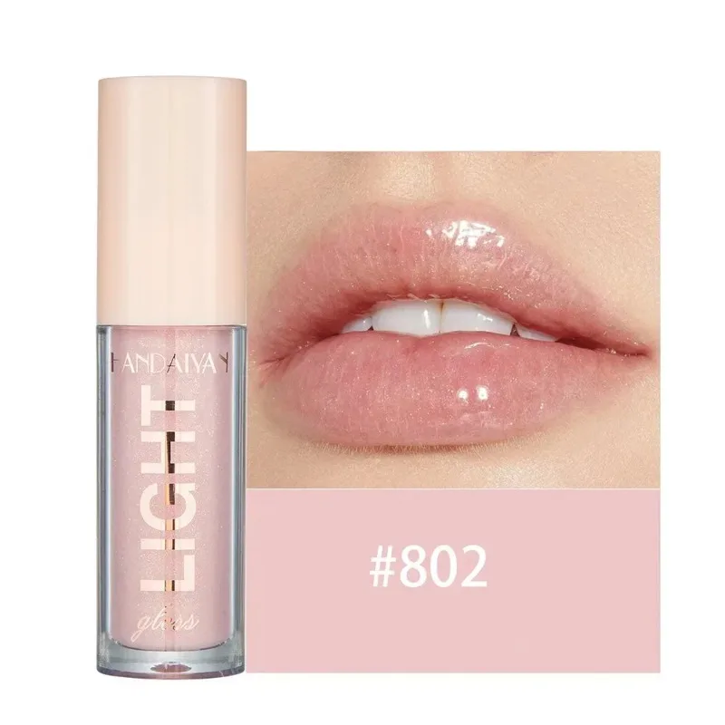 Brillo de labios líquido de larga duración para mujer, 12 colores, bálsamo tintado para el cuidado de los labios, lápiz labial impermeable, maquillaje de tocador, brillo de labios