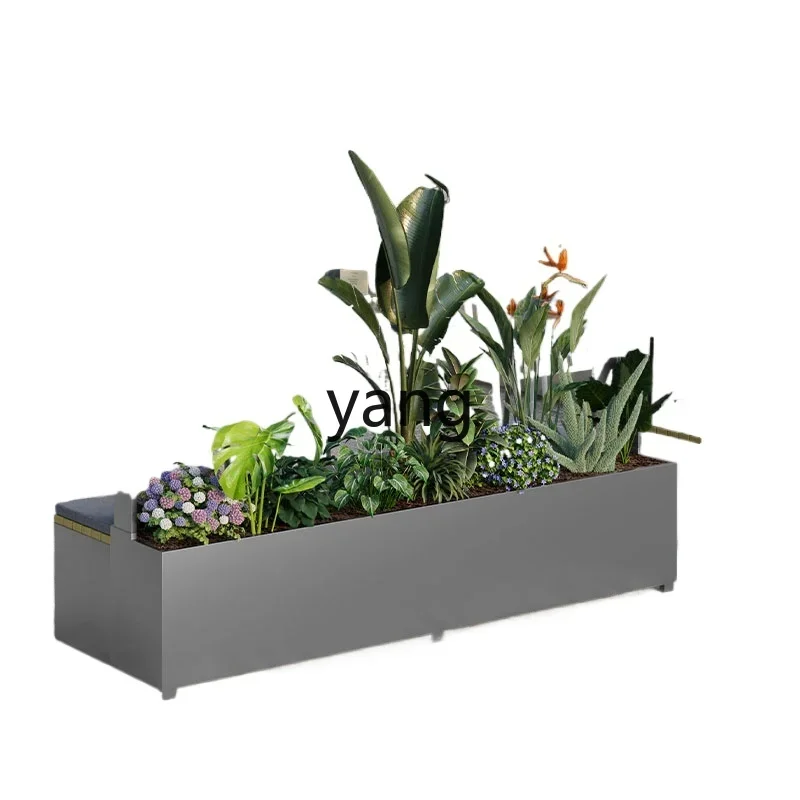 CCL restaurant outer pendulum flower box seat flower box combination customization