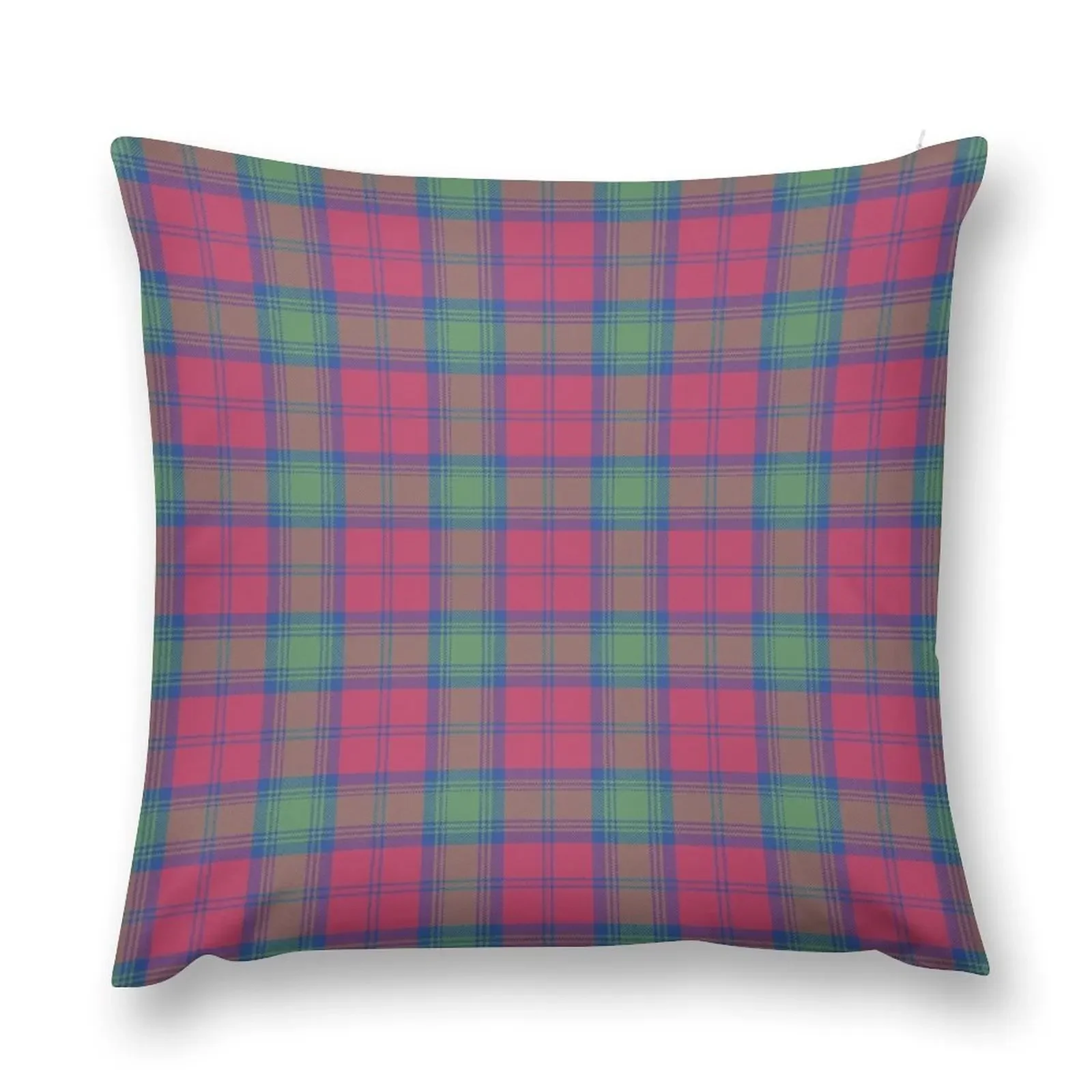 

Lindsay Ancient Tartan Throw Pillow christmas pillowcases Sitting Cushion Decorative pillowcase Sofa Cushions Cover pillow