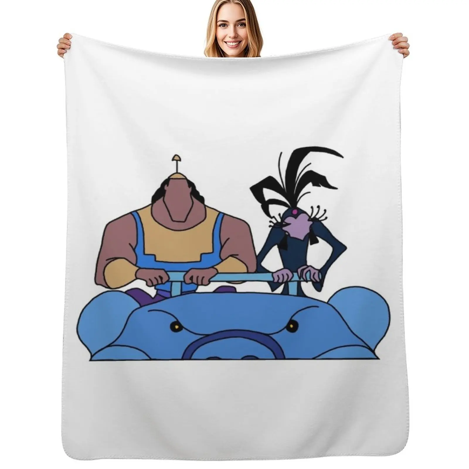 

Kronk and Yzma - Emperor's New Groove Throw Blanket Soft Warm Blanket Gift for Men Women Adults