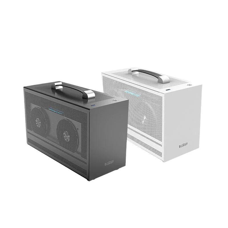 

Overclocking Three Hummingbird I100 PRO Portable Portable ITX Mini A4 Small Chassis Desktop White Computer Chassis