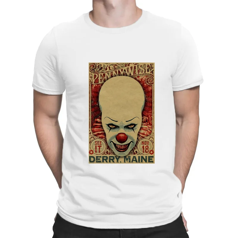 Dancing Clown Retro Retro Horror Culture T-shirt Summer Street Men Women Universal short sleeve birthday gift T-shirts