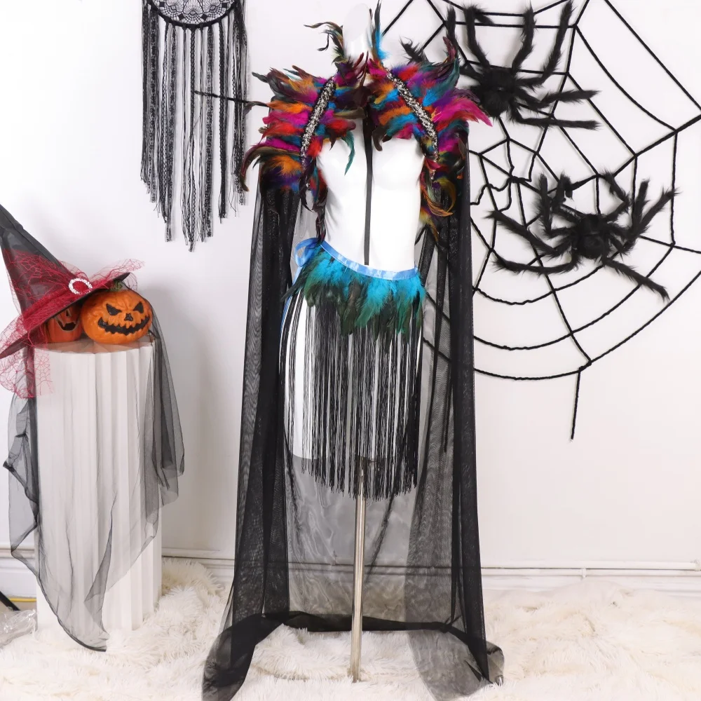 ชุดอุปกรณ์เสริมชุดสตรียุคกลาง 3 ชิ้น ประกอบด้วยเข็มขัดหนัง PU กระเป๋าคาดเอว คลิปหนีบกระโปรง ชุดเดินป่า อุปกรณ์ประกอบฉากสำหรับเล่นบทบาทสมมติแบบไวกิ้ง