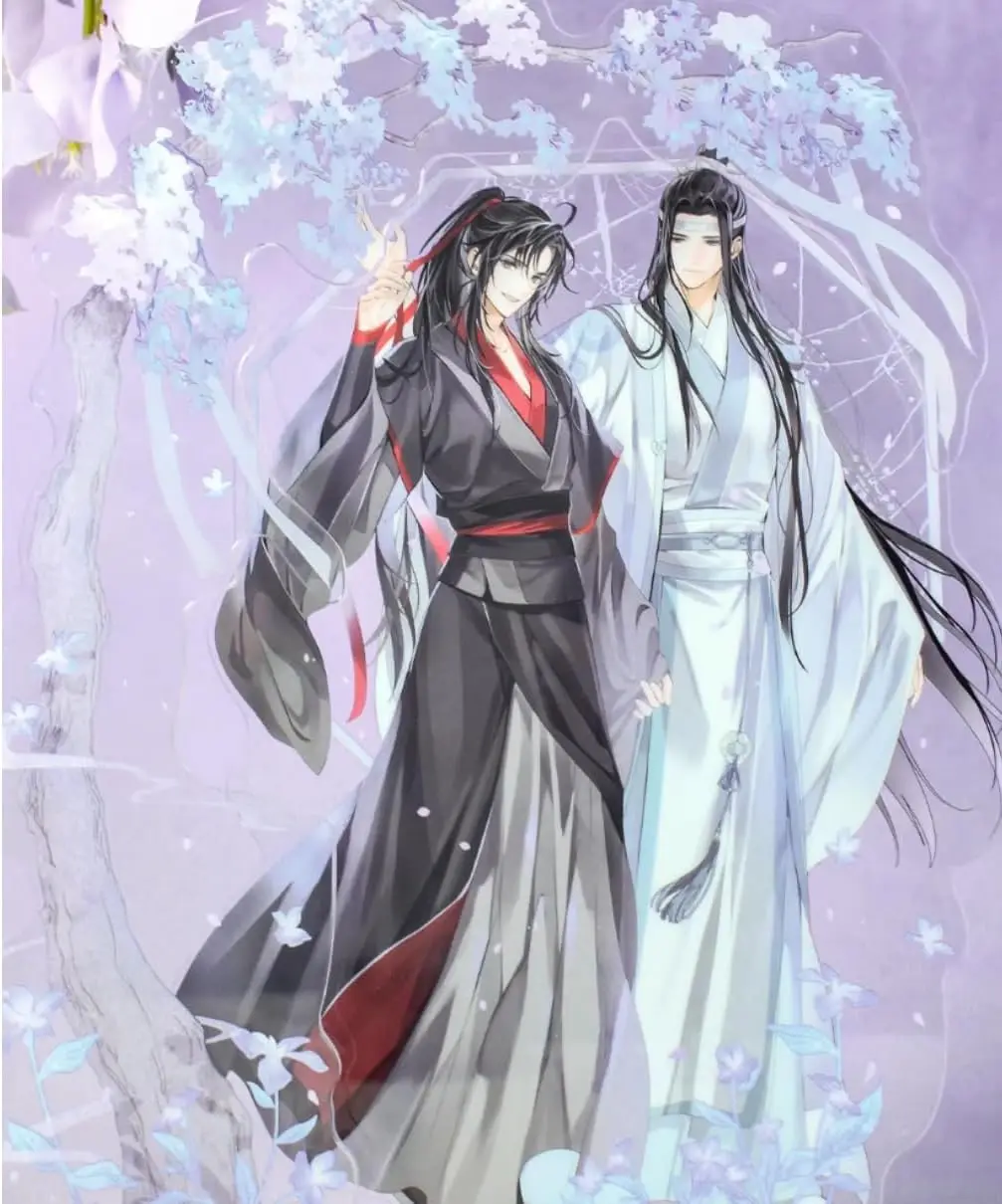 Acrylic Standing Officially Licensed Collectible The Untamed Wuxian Wangji Figure Model Standee (Cherry 1)