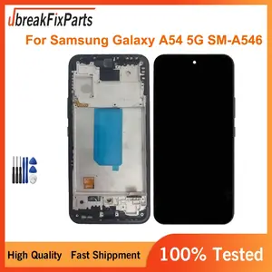 Bilashmart TFT Samsung Galaxy A54 5G SM A546U SM A546U1 Incell LCD Display Touch Screen Digitizer Frame Assembly