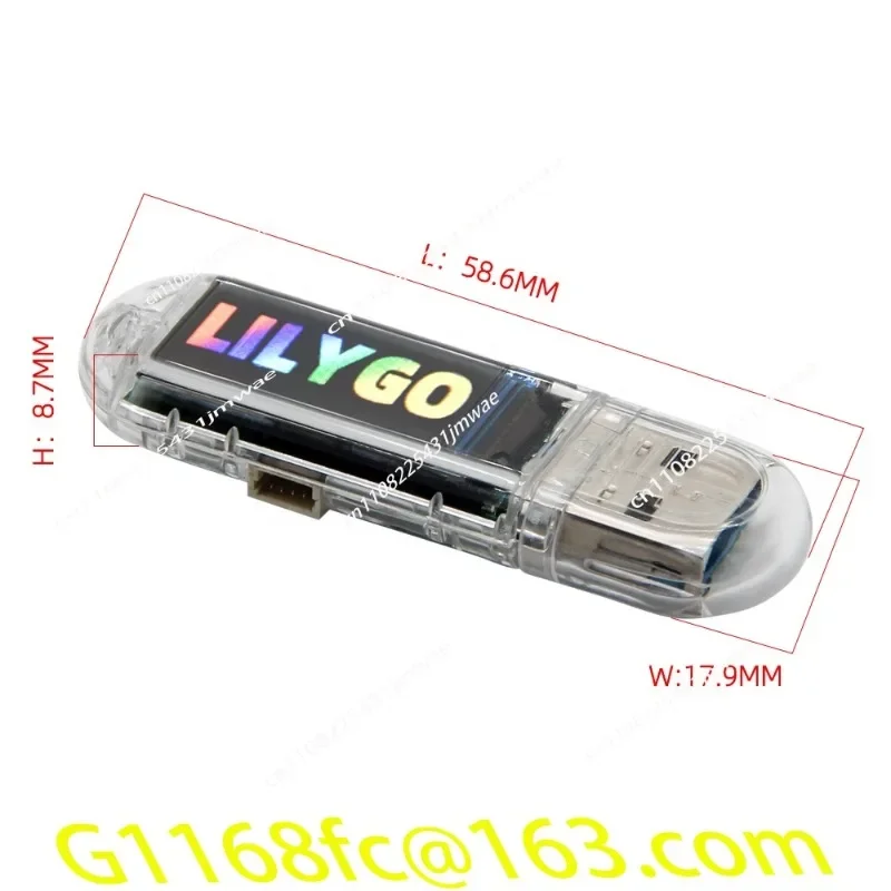 T-Dongle-S3 ESP32-S3 Wireless Bluetooth Module 0.96-inch Display Mini Programmable ESP32 LCD Development Board part