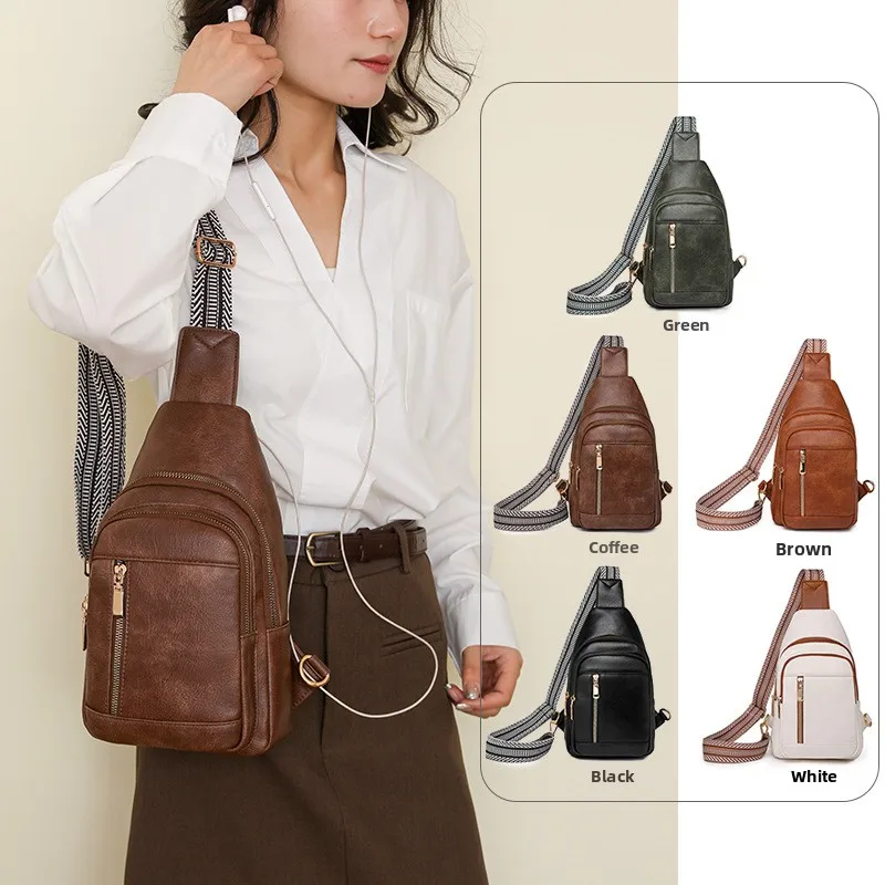 Borsa a tracolla grande Capaci Bapa da donna semplice Faion PU borsa a tracolla singola borsa a tracolla trendy