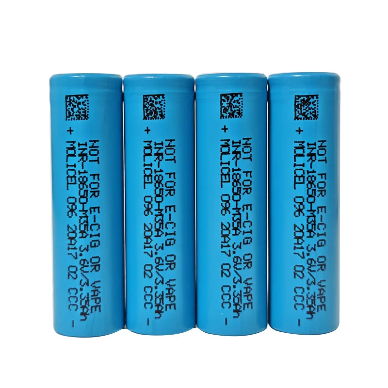 Batteria originale Molicel M35A INR 18650 3500mAh batterie ricaricabili agli ioni di litio ad alta capacità 10A 3.7V per giocattoli torcia elettrica