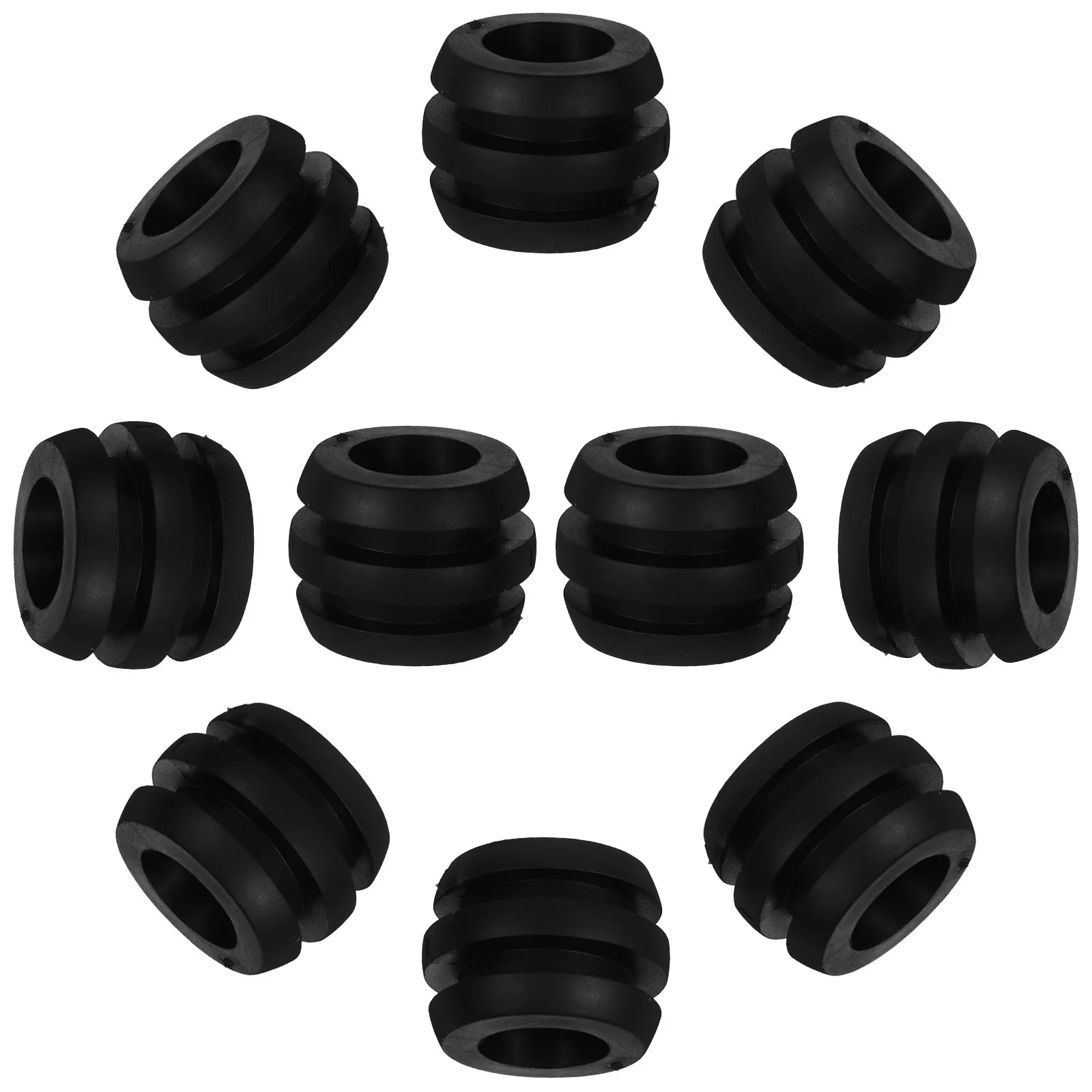 

16Pcs Plastic Foosball Bushings ABS Table Football Bearings Universal Rod Bearings for Table Foosball Replacement Parts
