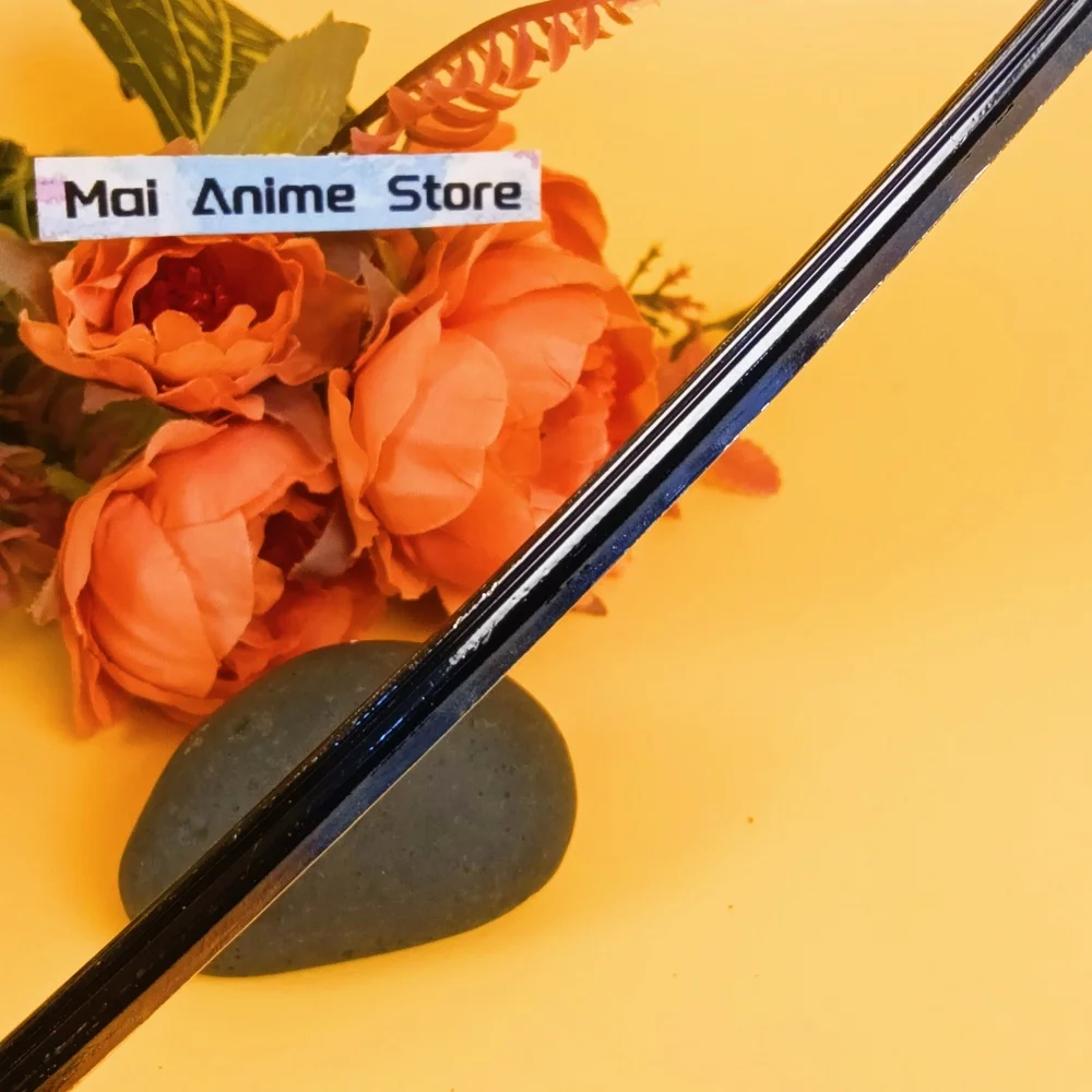 9.4in رورونوا زورو كاتانا ثلاث قطع سيف نينجا شفرة سكين صابر أنيمي المعادن زورو سيف كاتانا الياباني الصغير لعبة غير حادة هدية