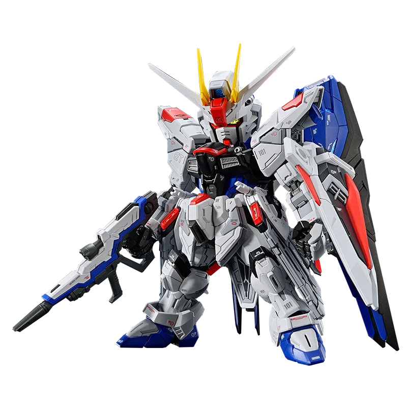 In Stock Original Bandai 64257 MGSD ZGMF-X10A Freedom Gundam Assembly Model Collectible Gunpla Kit