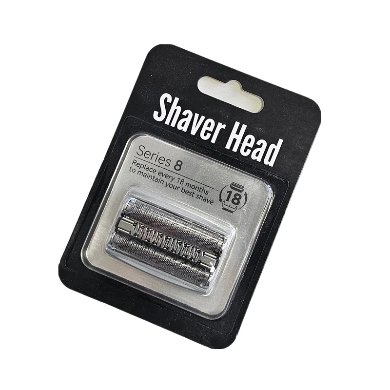 

Сменная головка серии 83M, совместимая с сеткой и лезвием Braun S8 для электробритв Braun Series 8 моделей 8370cc, 8340s, 8350s, 8467