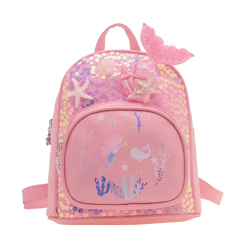 Personalized Girls Backpack Bag Sequin Toddler Backpack Custom Name Embroidery Backpack Back to School Backpack Cute Mini Bag