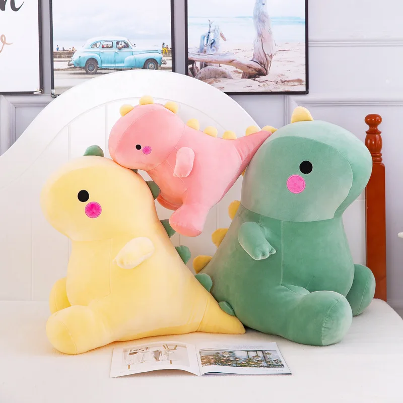 Dinosaur Doll Plush Toy Soft Dinosaur Plush Cartoon Kawaii Animal Birthday Cute Pet Animal Doll Gift Children's Birthday Toy