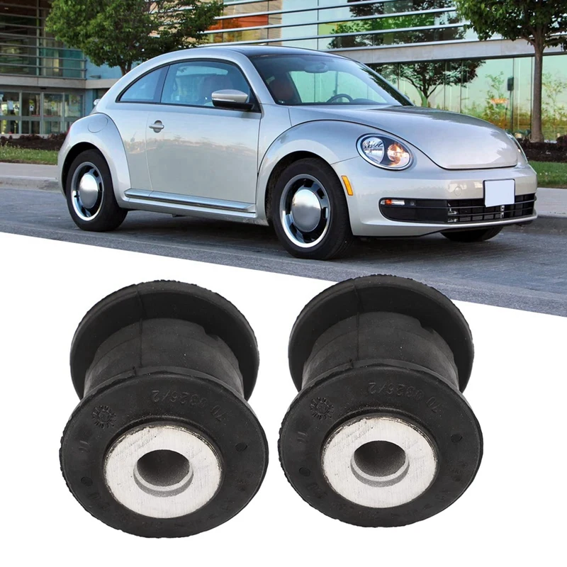 2 Pcs Automotive Rubber Forward Control Arm Bushing For Volkswagen Skoda SEAT 1K0407182 5Q0407182
