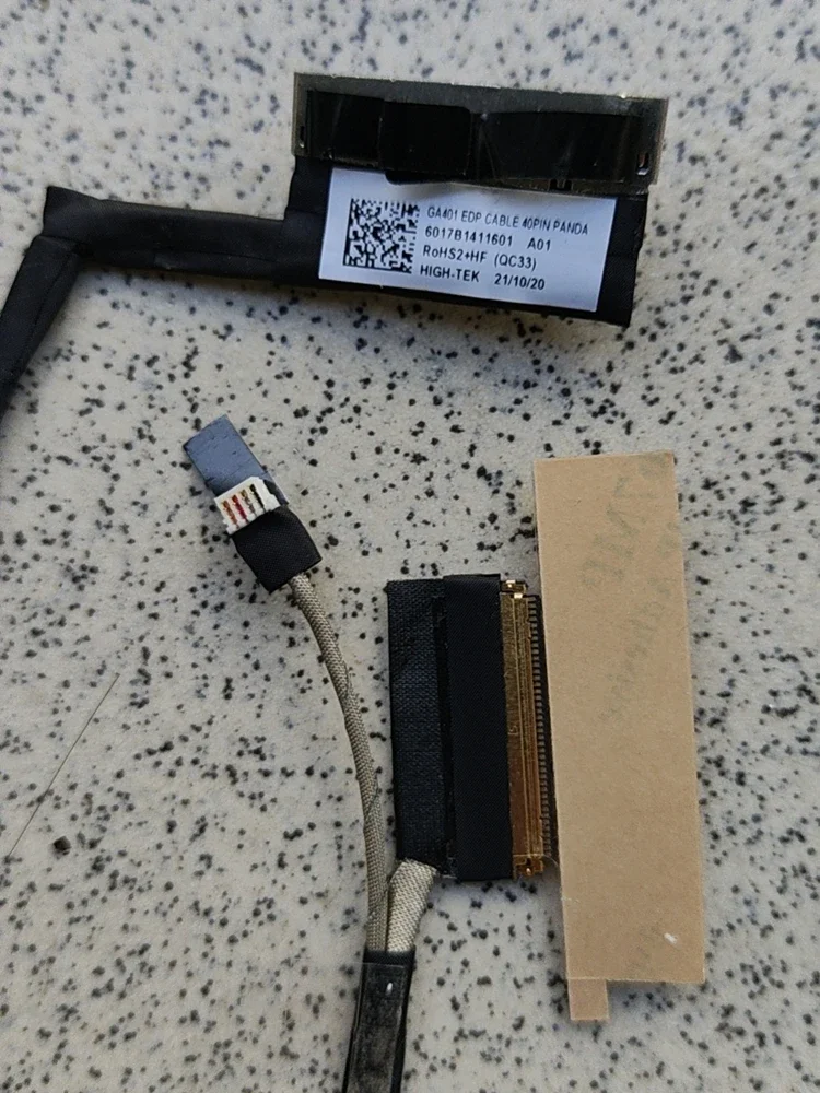 6017B1411601 GA401 EDP CABLE 40PIN for ASUS ROG G14 GA401 GA401QM GA401QH GA401IV GA401IH Laptop Video screen LCD LED Display R