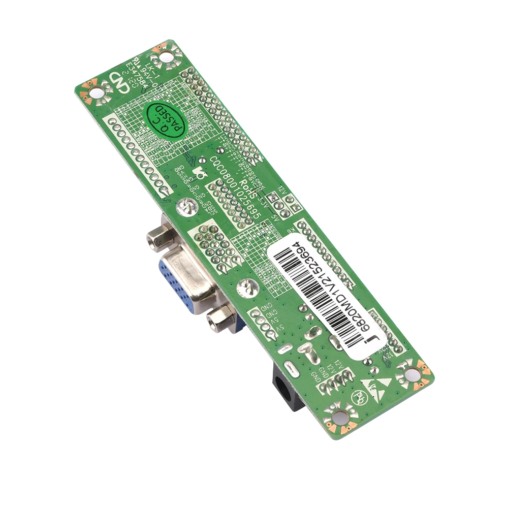 MT6820-MD V2.0 Universal Free Program Driver Board LVDS LCD Driver Board Support 10-42 Inch 108mmx28mm