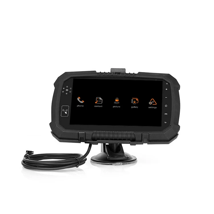 

7 inch IP54 Vehicle Android Mobile Data Terminal MDT 4G LTE GPS WIFI BT4.2 LE RS232 Camera Battery for Taxi Dispatch