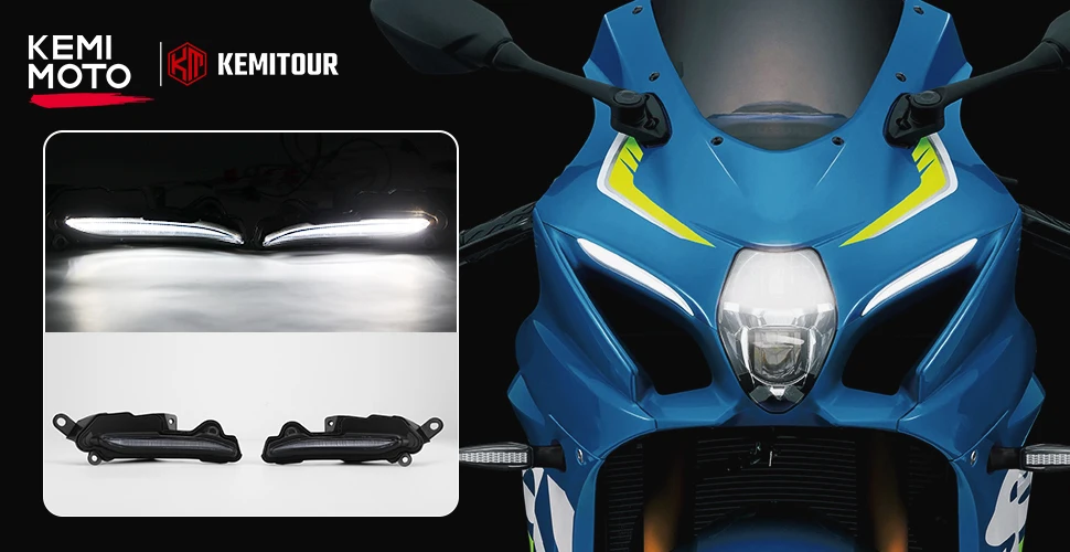 

Front Side Lamp For SUZUKI GSXR1000 K17 2017-2023 GSX-R 1000 GSX-R1000 Motorcycle LED IP67 Waterproof Turn Signal Lamp Lights