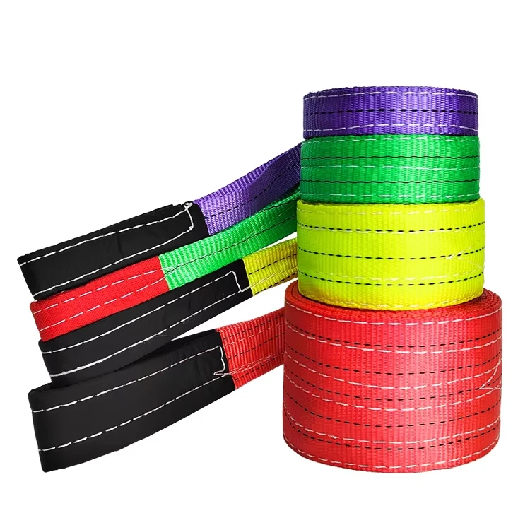 

1T High-Visibility Colorful Lifting Sling For Safe Operations