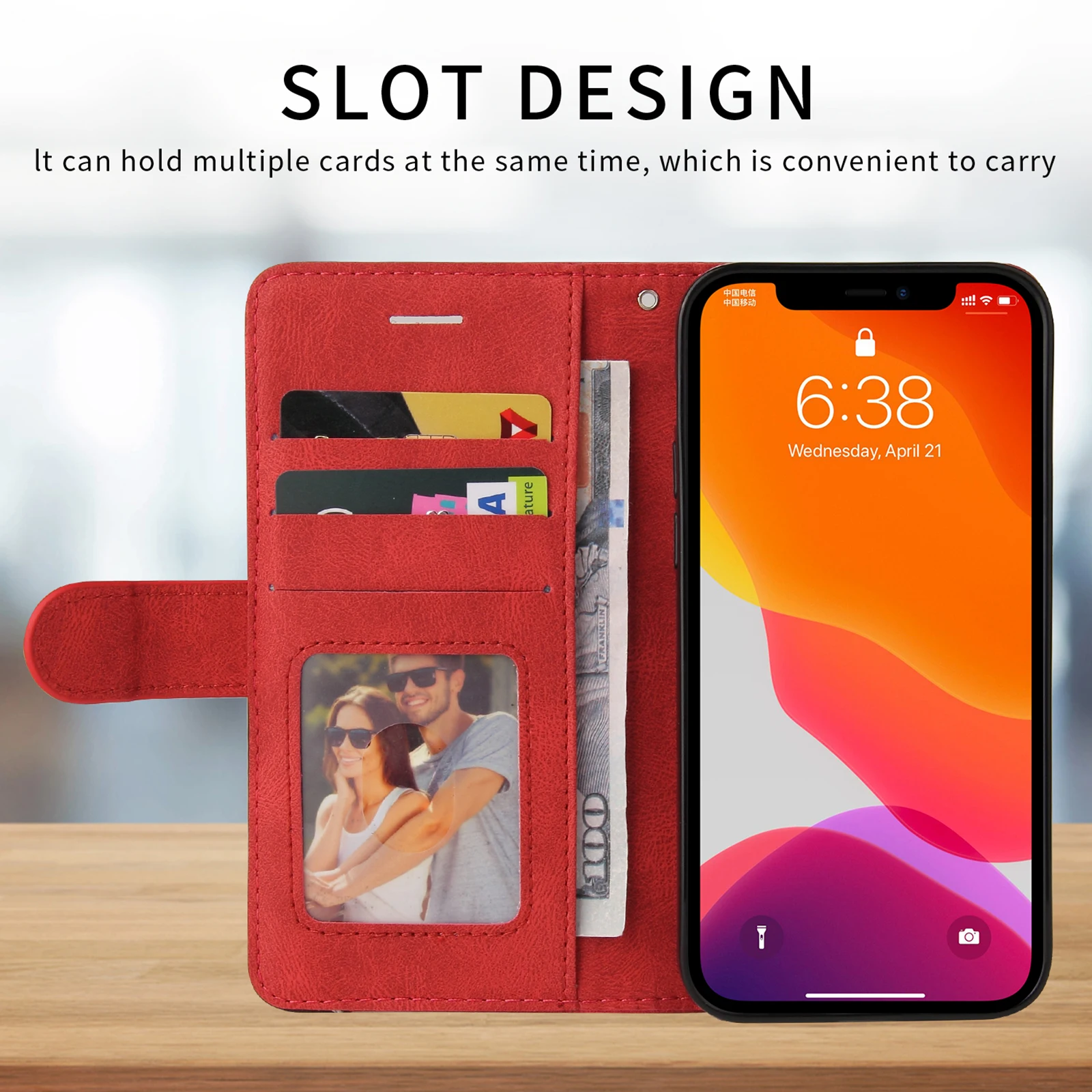 Etui na telefon Xiaomi Redmi Note 11S 11E 11 10T 10S 10 9T 9S 9 4G 8T 8 6 Pro Plus 5G 5 4X z funkcją portfela, skórzane, z zabezpieczeniem przed kradzieżą i szczotką do czytania kodów QR. — zdjęcie produktu 3