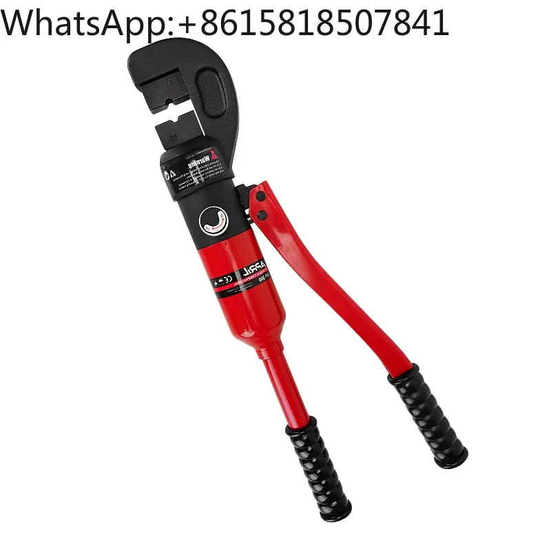 

ZCO-300 Integral Hydraulic Pliers Quick Crimping Pliers with Safety Valve Manual Hydraulic Pliers
