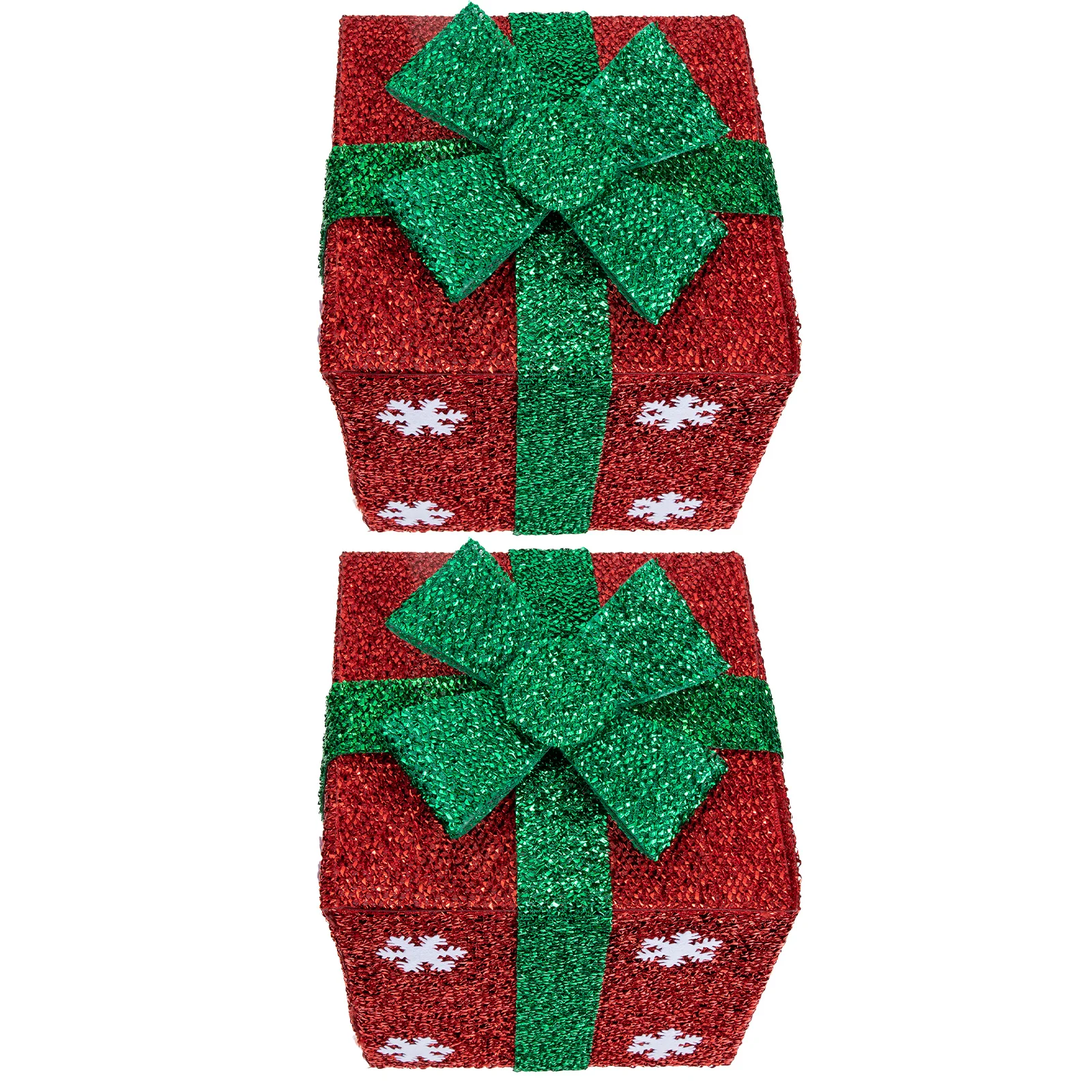 

Christmas Gift Boxes PVC Material Containers Cookies Holders Xmas Small Presents Boxes