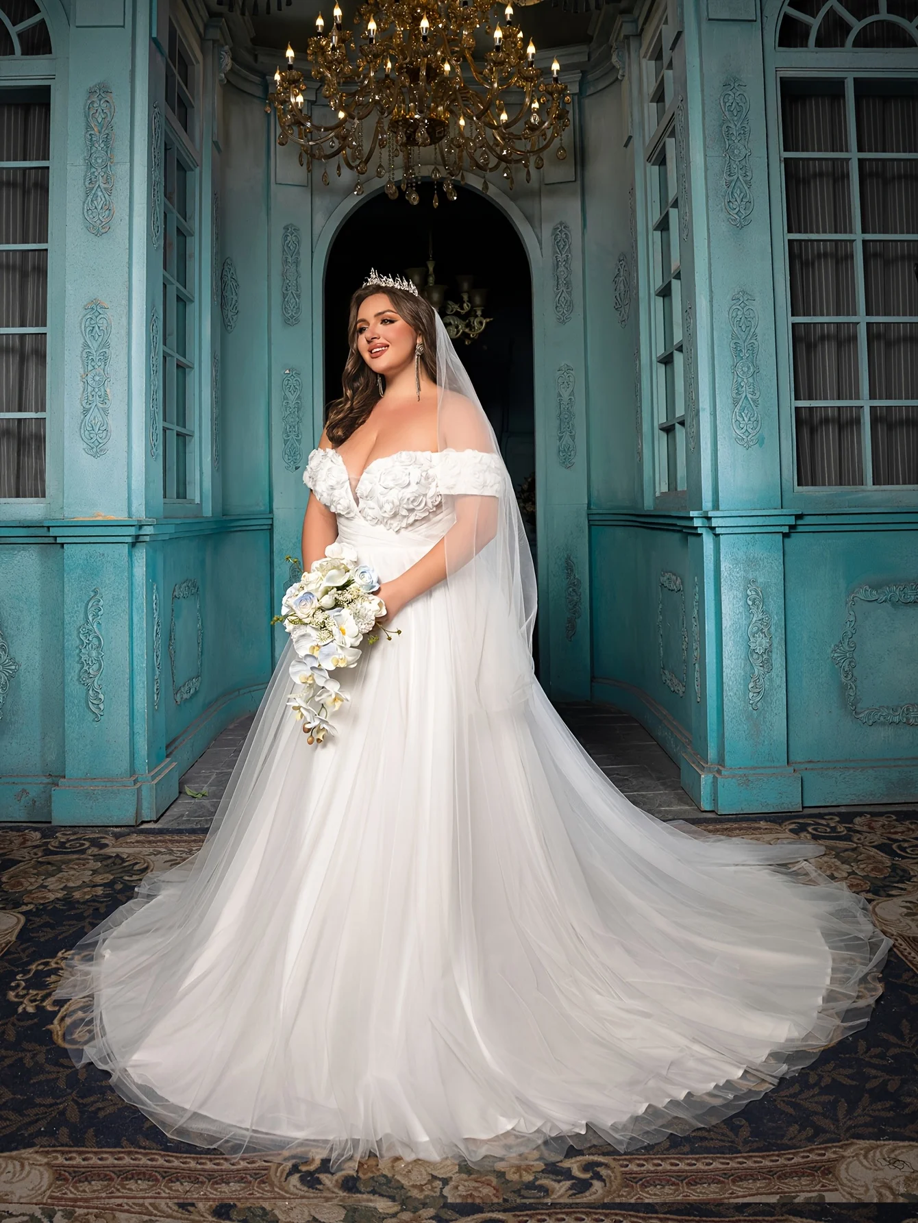 

Customized Plus Size High Waisted A-Line Bridesmaid Dress With V-Neck And Backless Lace Up Design Suitable For Wedding Parties